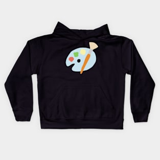 MS Paint Logo Kids Hoodie